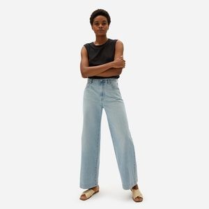 Everlane Super Soft Wide Leg Jeans